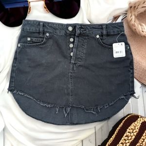 Free People Black Skirt